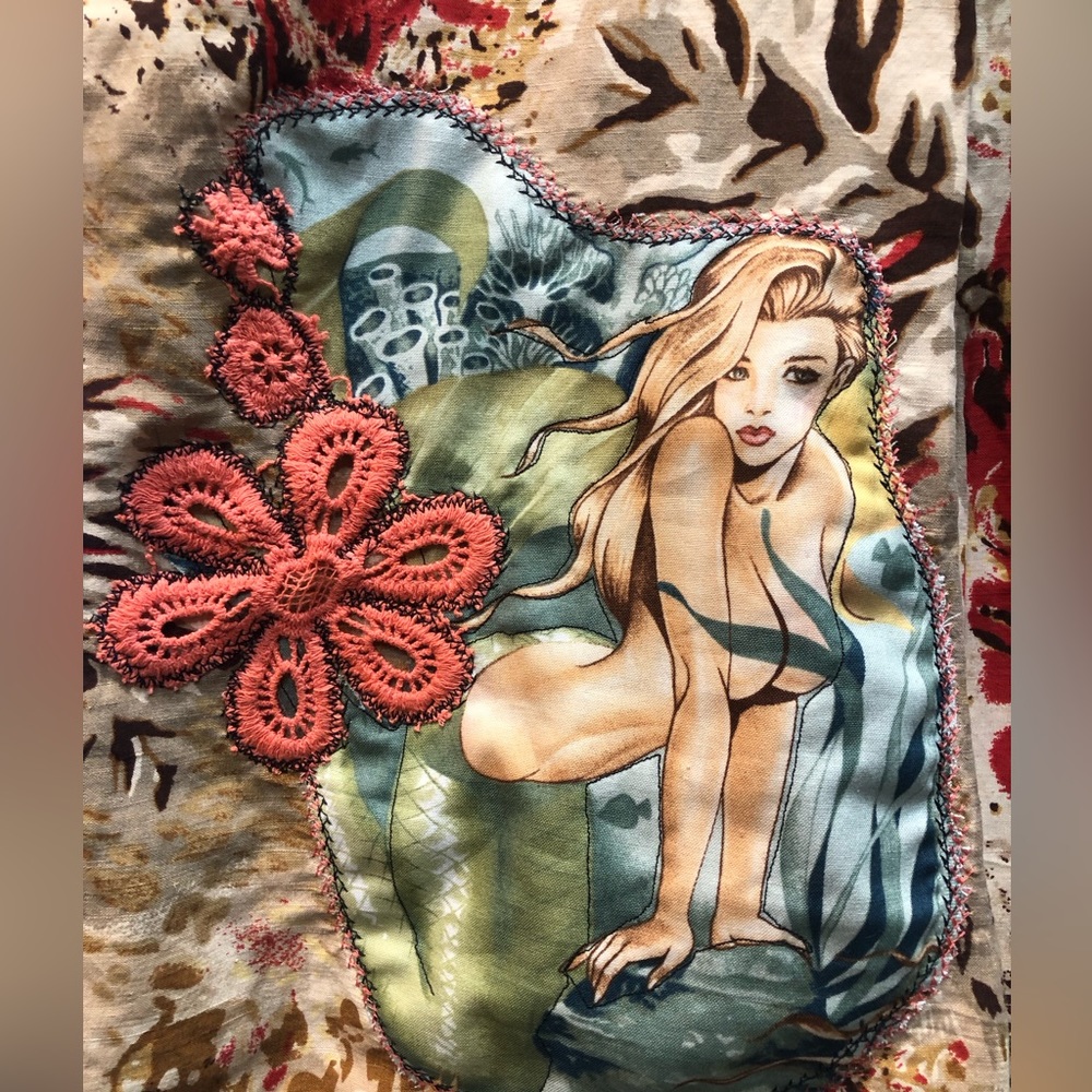 🫸HOLD🫷Handmade Mermaid shacket